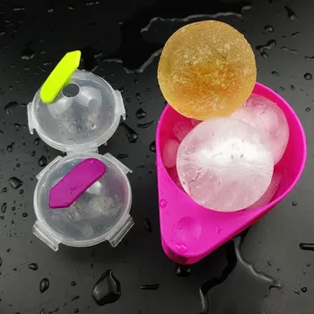 

New 4.8cm Ball Ice Silicone Molds DIY Home Bar Party Cocktail Use Sphere Round Ball Ice Cube Makers Kitchen Ice Cream Moulds