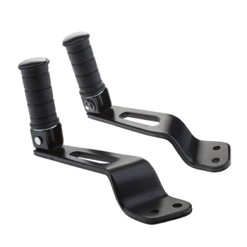 

2x Motorcycle Rear Foot Pegs Footrest Mounting Brackets For Yamaha Bolt XVS950 2015-2016 New