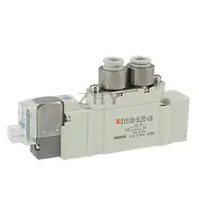 DC 24V L разъем проводной разъем 5 порт клапан электромагнитный