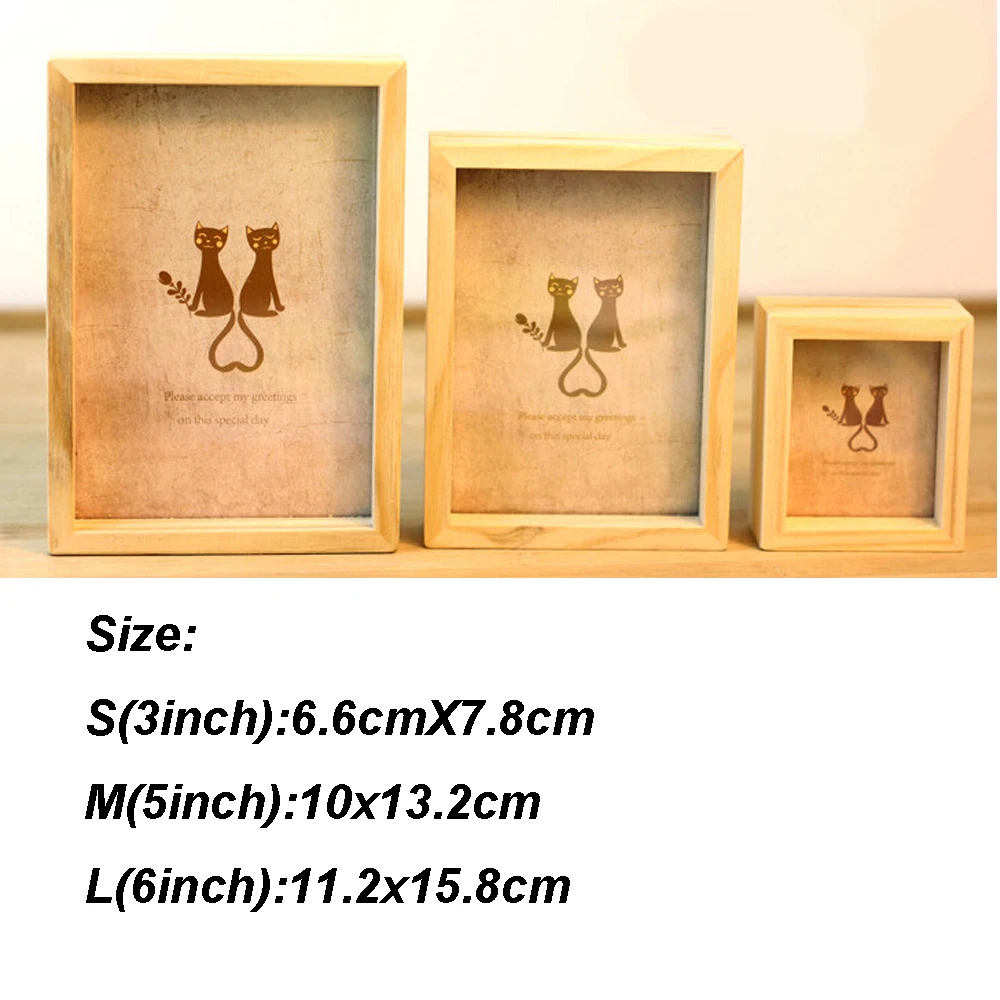 Vintage Multi Decorative Wooden Photo Frame Online Home Decor Art Wedding Mini Pictures Frames DIY Family Home Decor 1PC for photo frame,wood canvas frame,wood photo frame,wood frame,wood picture frame,art frames
