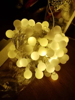 

3M string LED lights ball lamp with Battery or USB holiday decoration Festival Christmas lights for outdoor/indoor lighting