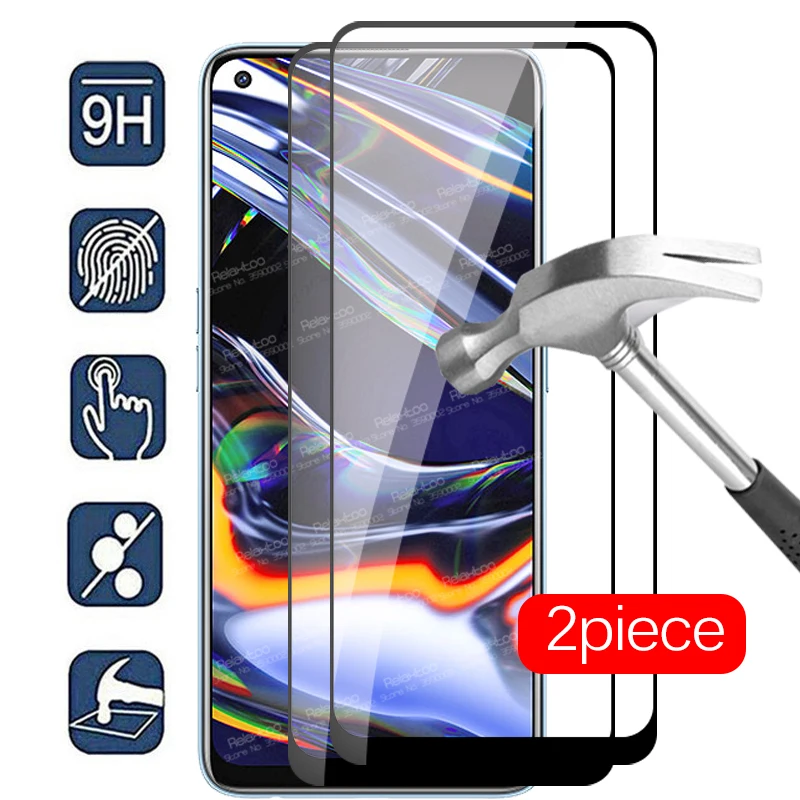 2 шт./лот закаленное стекло для oppo realme 7 pro realmy realmi 7pro realme7 Защитная пленка экрана |