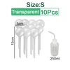 10 PCS S Transparent