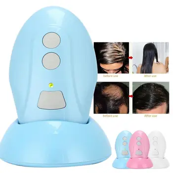 

Electric Hair Growth Vibration Massage Comb Hair Scalp Care Instrument (US Plug 100-240V) Curly Hair