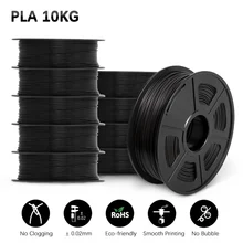 GOHIGH PLA 10KG Filament 1.75mm do drukarek 3D Filament PLA wkłady biodegradowalne nadaje się do wszystkich rodzajów drukarek FDM3D