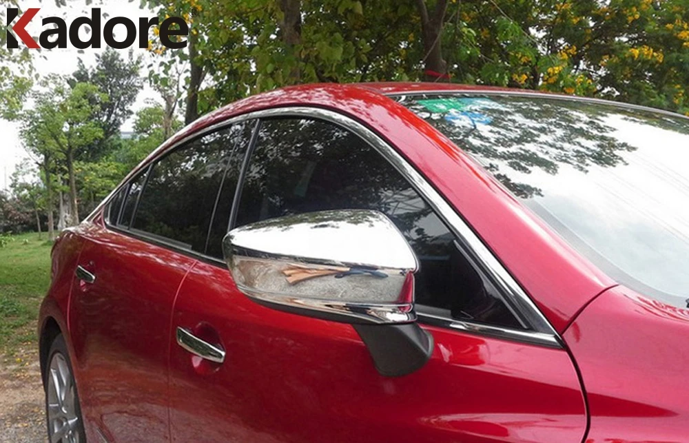 Накладки на боковые зеркала заднего вида для Mazda 6 Atenza Sedan 2013 2014 2015 2016 2017|siding door|abs