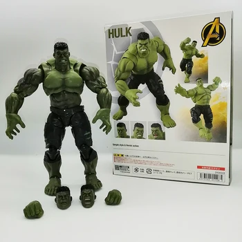 

SHF Figures 21cm Avengers Hulk America Infinity War Hulk Bruce Banner Action Figure Toy Doll Christmas Gift