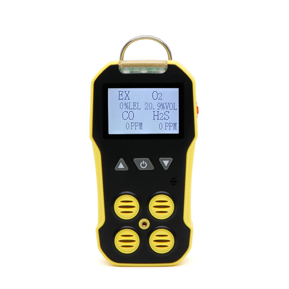4 in 1 Gas Detector O2 H2S CO LEL Analyzer Tester Oxygen Hydrogen Sulfide Carbon Monoxide Leak Monitor | Инструменты