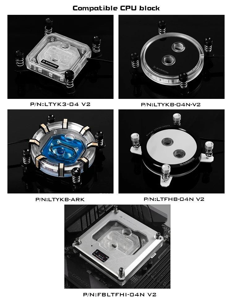 Барроу охладитель воды водный пластина для ANTEC P120 чехол Aurora