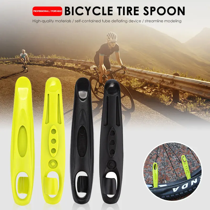 

Bicycle Tool Tire Stick Outdoor Field 2 Pcs Green Accessories Mini Motion Gadgets Bike Pry Bar Cycling Sport