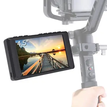 

4.5 inch DSLR Camera Field Monitor IPS 1280x800 Small HD Video Assist with 4K HDMI Input Output Peaking Focus Portable LCD Monit