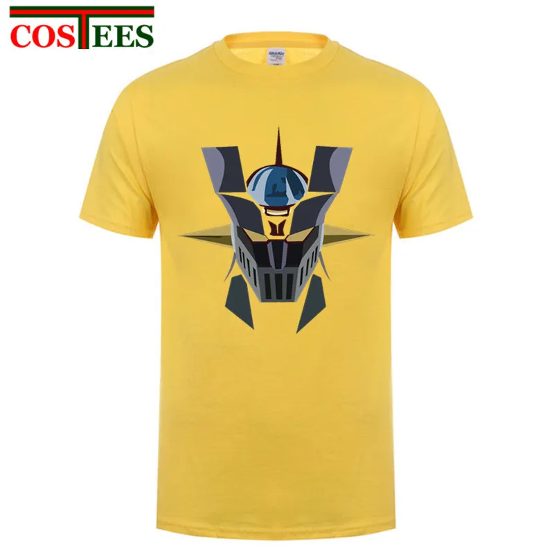 2017 новейшая футболка с мультипликационным принтом camiseta Mazinger Z Аниме 3 мужская