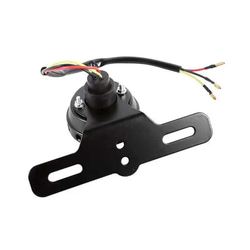 12V красный задний светодиодный фонарь для мотоцикла, стоп-сигнал, ретро светильник для предотвращения столкновений Предупреждение ющий индикатор