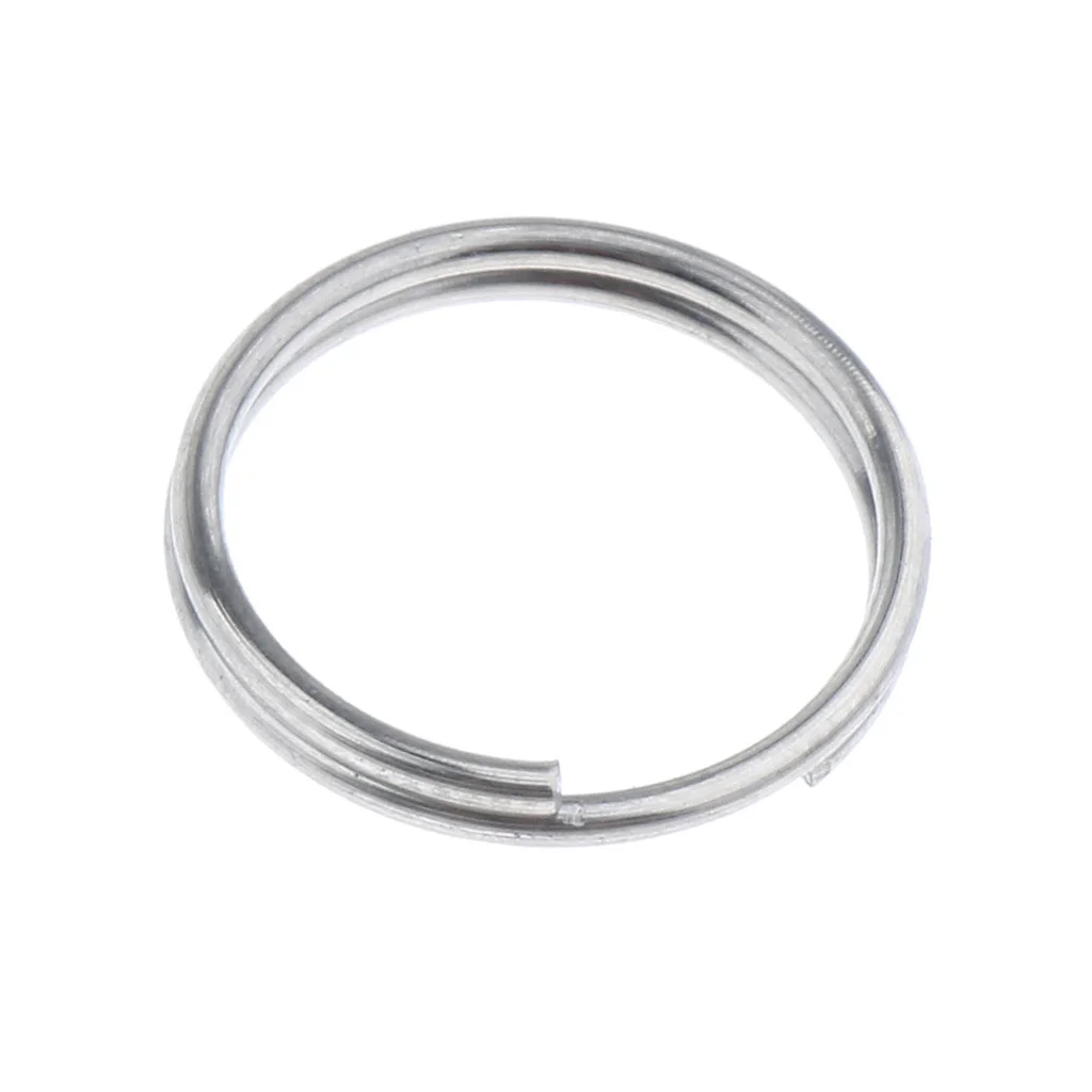 Titanium O Type Key Holder Hook Loop Hoop Pocket Tool Mini Clip Split Key Chain Ring for Camping Hiking Backpack Bag Accessories