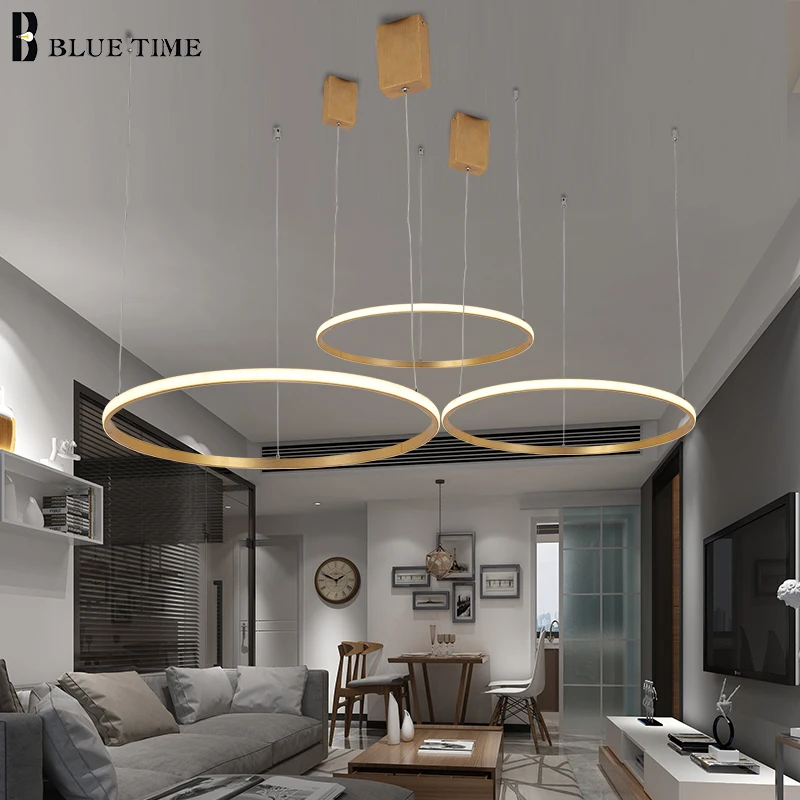 hjemme skruenøgle Tæt Modern Led Chandeliers Light Lamp Living Room Bedroom Foyer Saloon Hall  Chandelier Rings For High Ceiling Chandelier - Chandeliers - AliExpress