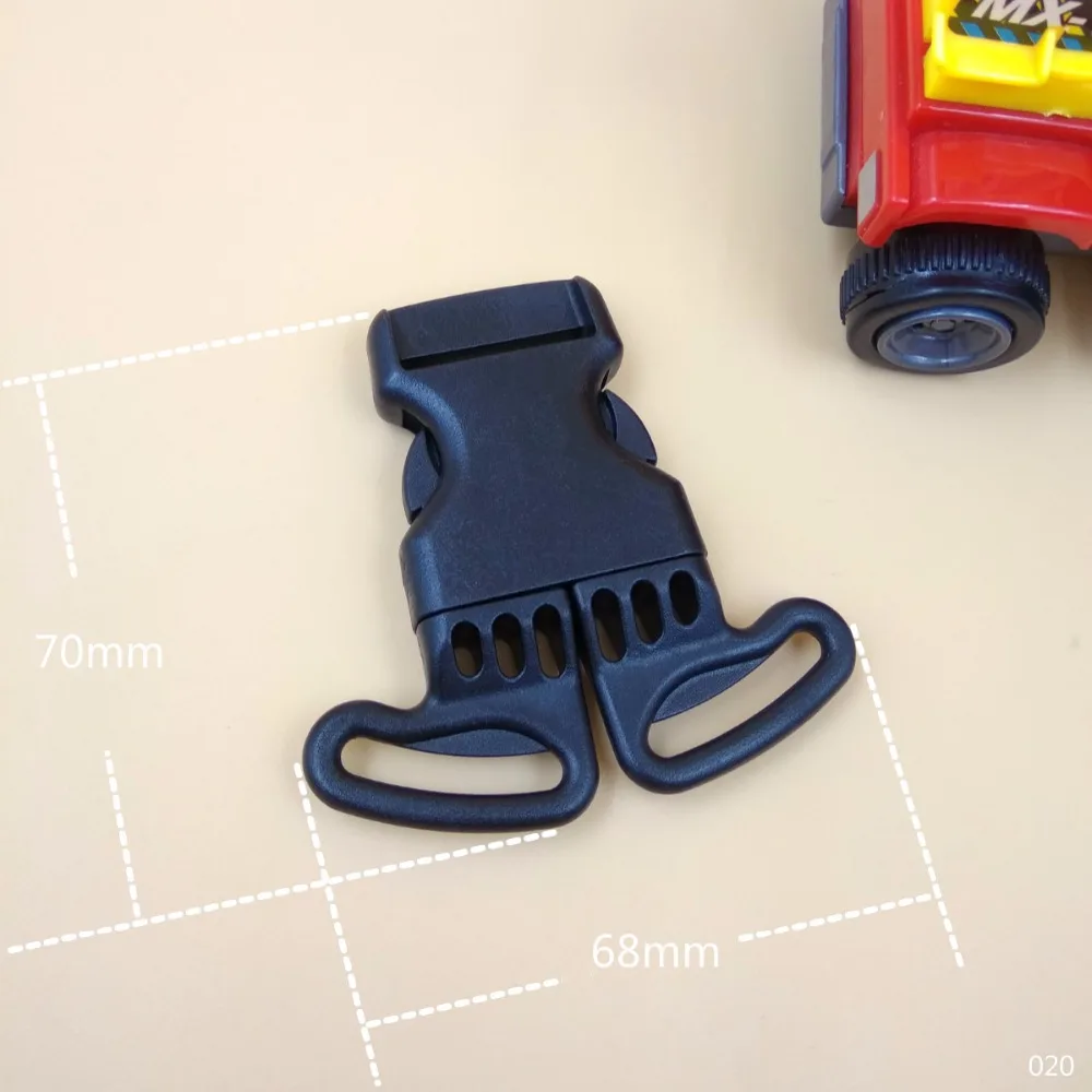 New 3 Ways Frog Plastic Baby Carriage Safety Buckle 10Pcs For 2.5cm Shoulder Under Webbing Black Stroller Accessories | Дом и сад