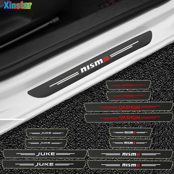 

4pcs NEW Car Protector Door Sill Stickers for Nissan JUKE Tiida Sunny QASHQAI MARCH LIVINA TEANA X-TRAI