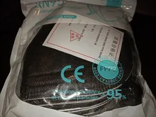 Mascarillas negras ffp295 para adultos, 5 capas, fpp2, certificado CE, ffp2reutilizable, ffp3, 5-100 Uds.