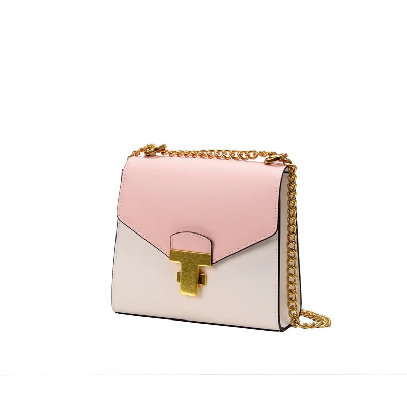 Woman bag 2019 Summer Hand Single Fashion Women Shoulder Trend Lock Catch Small Square Package Crossbody New Design korean Style