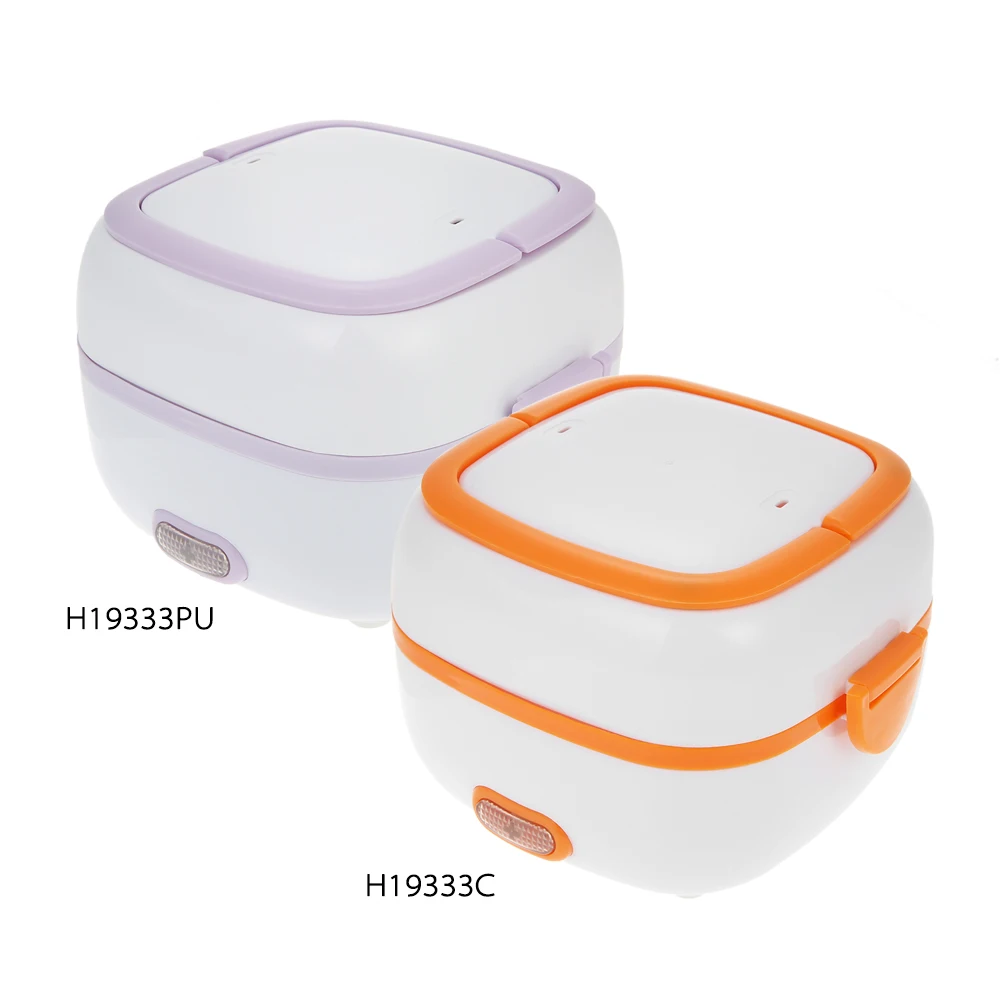 

Multifunctional Mini Rice Cooker Electric Meal Box Thermal Insulation Food Container Electric Heating lunchbox with Steamer