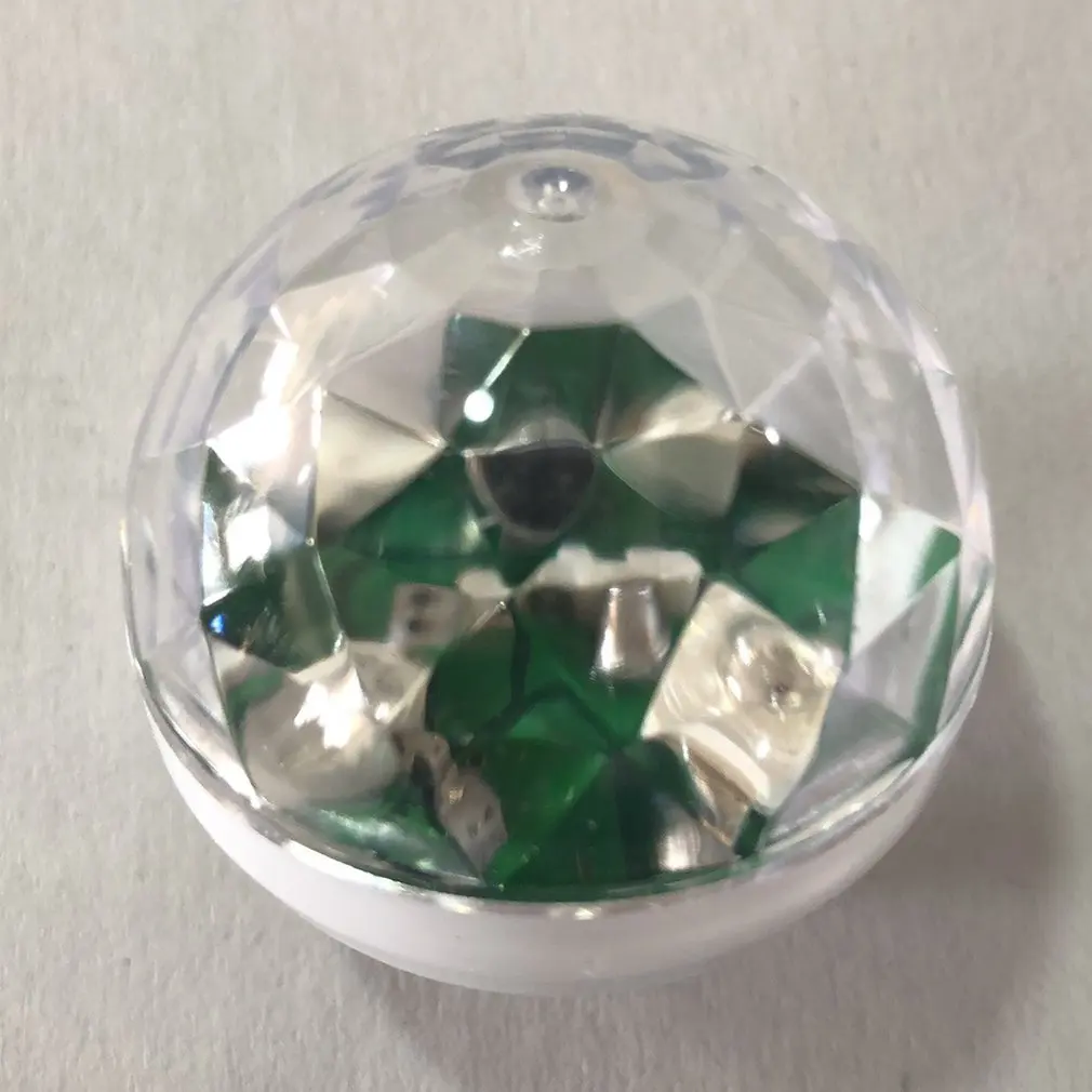 Si-At06029 мини красочные сценические огни Led Голосовое управление мобильный телефон Usb хрустальный магический шар Dj маленький магический шар