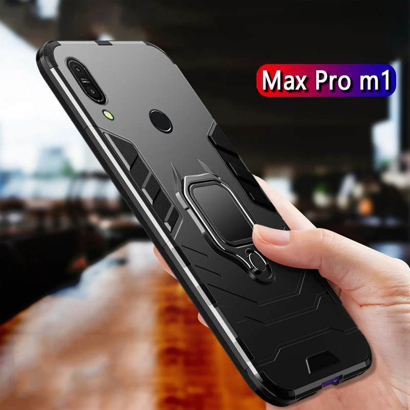 GFAITH противоударный бронированный чехол для ASUS Zenfone Max Pro M1 ZB601KL ZB602KL чехол кольцо на палец магнетизм держатель Max Pro M1 чехол