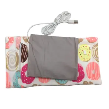 

USB Milk Water Warmer Travel Stroller Insulated Bag Baby Nursing Bottle Heater practical portable