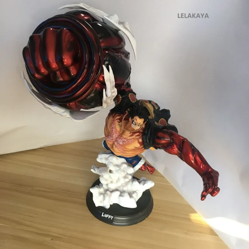 1pcs 39cm Anime Toy Gear Fourth Bound Man Monkey D Luffy Large Statue 1 8 Scale Pvc Action Figure Collectable Model Toys Action Figures Aliexpress