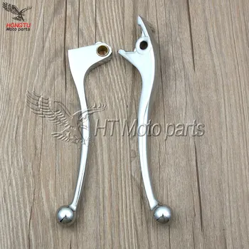 

Chrome Brake Clutch Levers Set For HONDA Steed 400 VT Shadow VT600C Motorcycle Accessoriess Front Reservoir Cover Aluminum Part