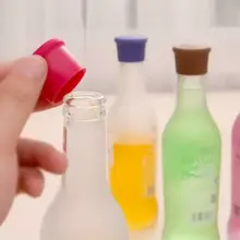 10 шт силиконовые пробки для красного вина, крышки для бутылок для пива, напитков, герметики, не пропускают воду, сохраняющие свежесть