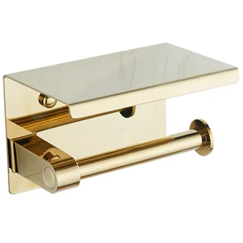 

Toilet Paper Holder With Phone Shelf Bathroom Toilet Roll Paper Holder Bathroom Accessories Simple Design
