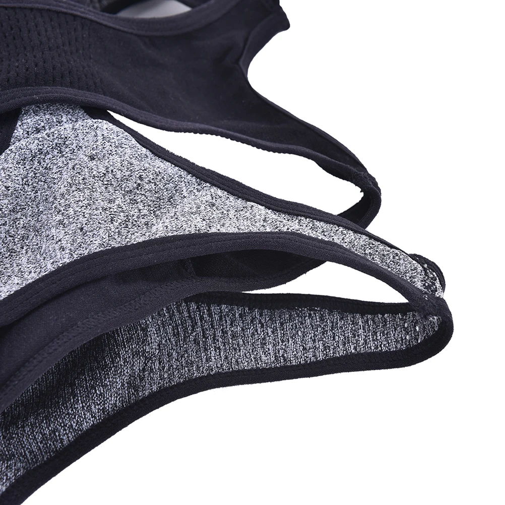 Women Stretch Running Sport Bra Padded Fitness Tank Top Workout Gym Yoga Vest