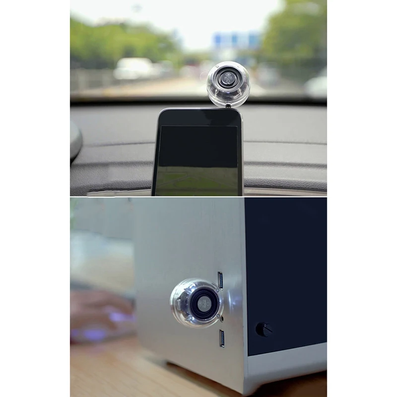 Portable Phone Loudspeaker For Mobile Phone 3.5mm Mini Inline Audio Amplifier For Live Broadcast Listening To Music