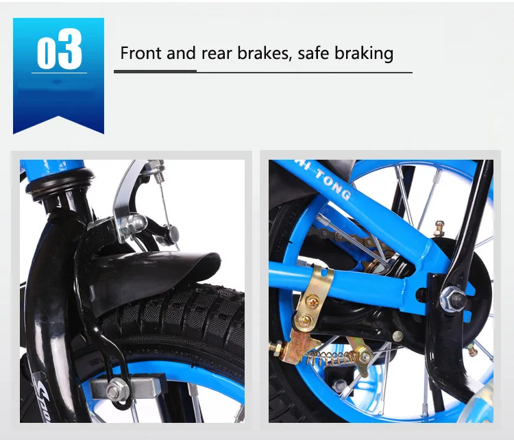 Children's Bicycle Boys and Girls Cycling Bike 12/14/16/18 Inch Folding Kid's Bicycle Light Students Bicycle