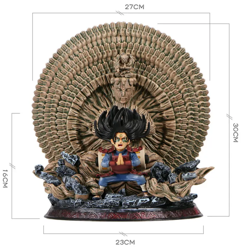 30 см аниме Наруто Shodai Hokage Senju Hashirama битва форма статуя ПВХ 1/8 масштаб фигурка Коллекционная модель игрушка подарок