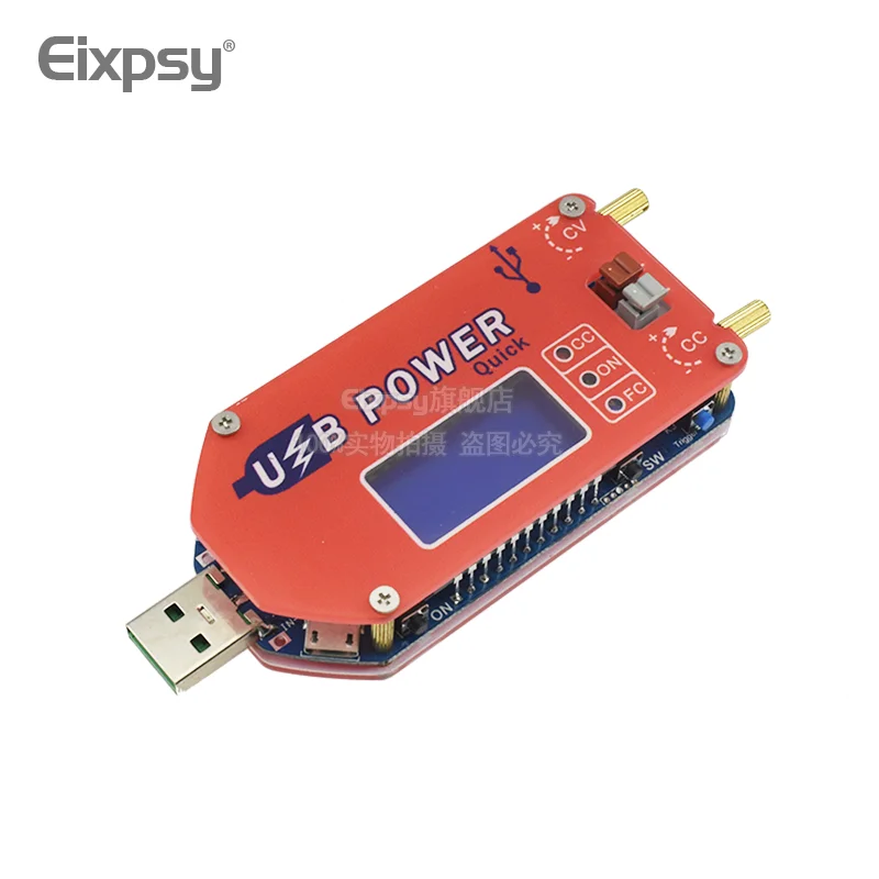 USB регулируемый силовой модуль Мобильный усилитель линии дровяной печи вентилятор Скорость воздуходувки ЖК-дисплей 15 Вт DP3A