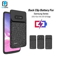 Чехол для зарядного устройства для samsung Galaxy S7 S7 Edge S10 S10e S10plus портативный чехол для зарядного устройства для samsung PoverBank чехол для зарядного устройства