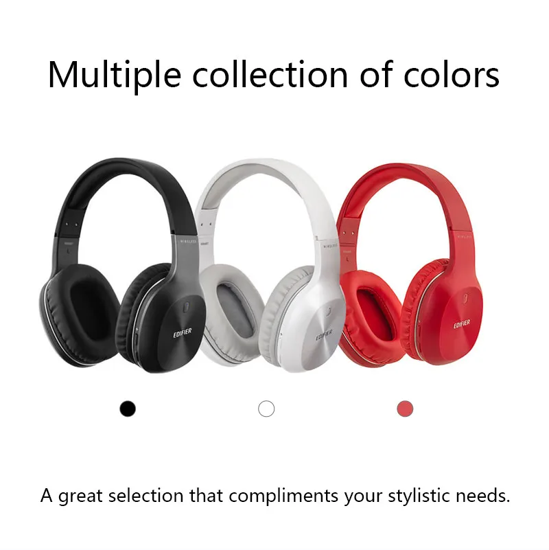 Беспроводные Bluetooth наушники EDIFIER W800BT v4.0 40 мм с драйверами до 50 часов использования