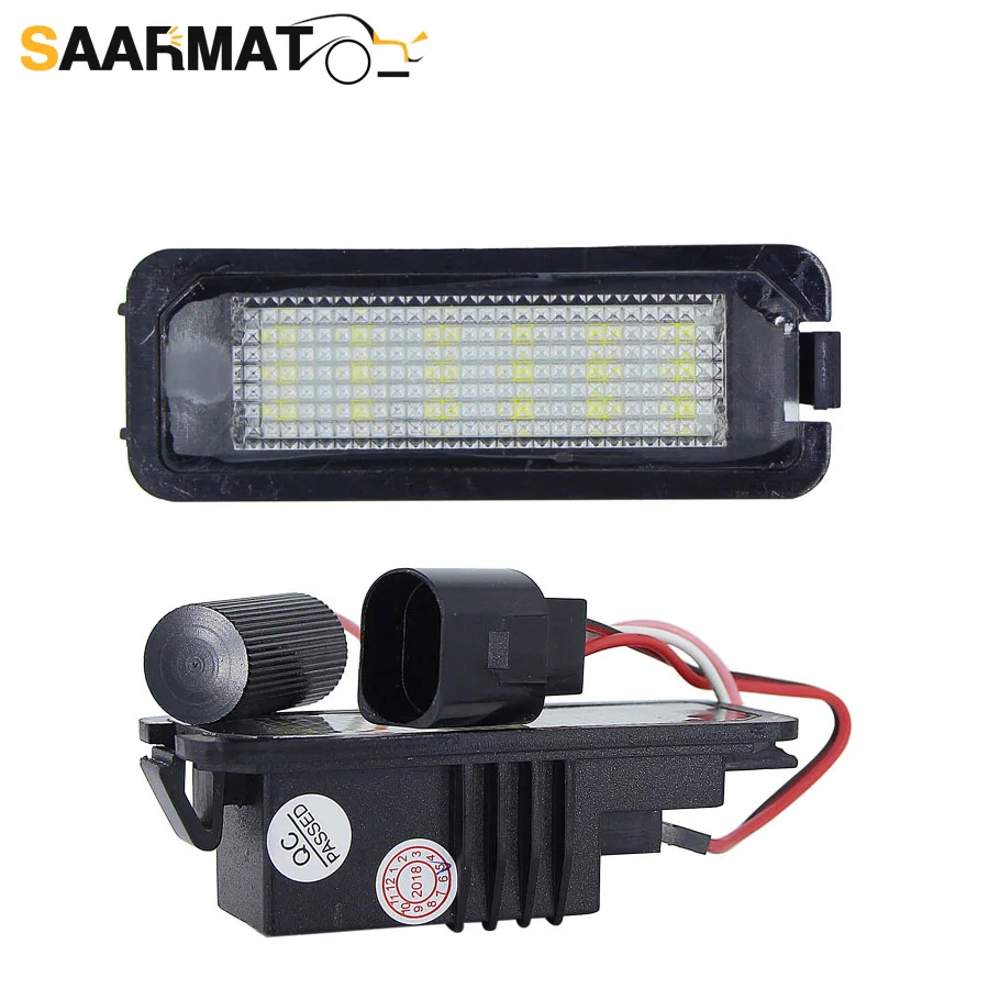 2 pezzi luce targa a LED per VW Golf MK4 MK5 MK6 Passat