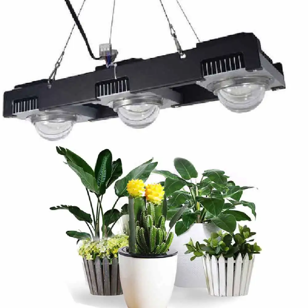COB светодиодный Grow светильник полный спектр 200W 300W для сельскохозяйствнных ламп