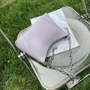 

NEW French Design Fashion Chain Underarm Bag Diagonal Bag & Elegant Square Bag Shoulder Bag Diagonal Bag Width 24cm Height 17cm