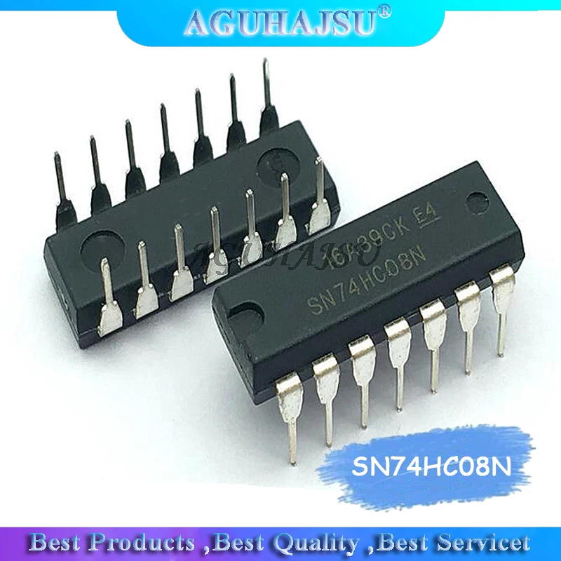 10PCS SN74HC08N SN74HC08 DIP14 DIP 74HC08N 74HC08 new original | Электронные компоненты и принадлежности