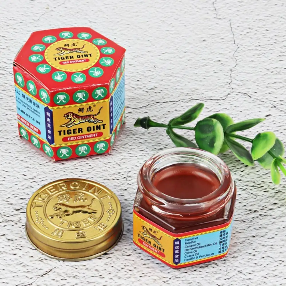 

White Tiger Balm Balm Wanjin Active Cream Pain Analgesic Active Oil Natural MedicinePure Natural Pollution-free
