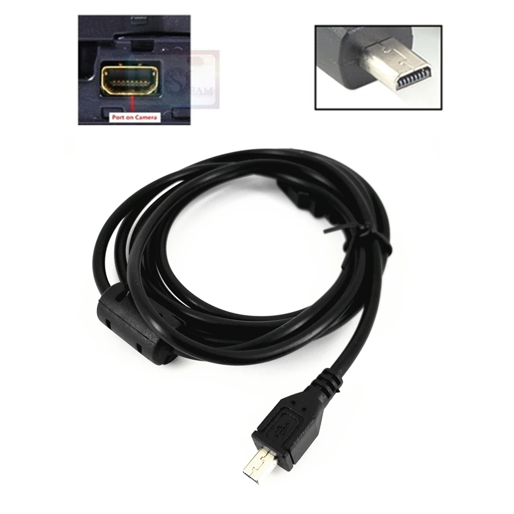 Cavo USB PER PANASONIC LUMIX DMC fs12 CAVO DATI DATA CABLE