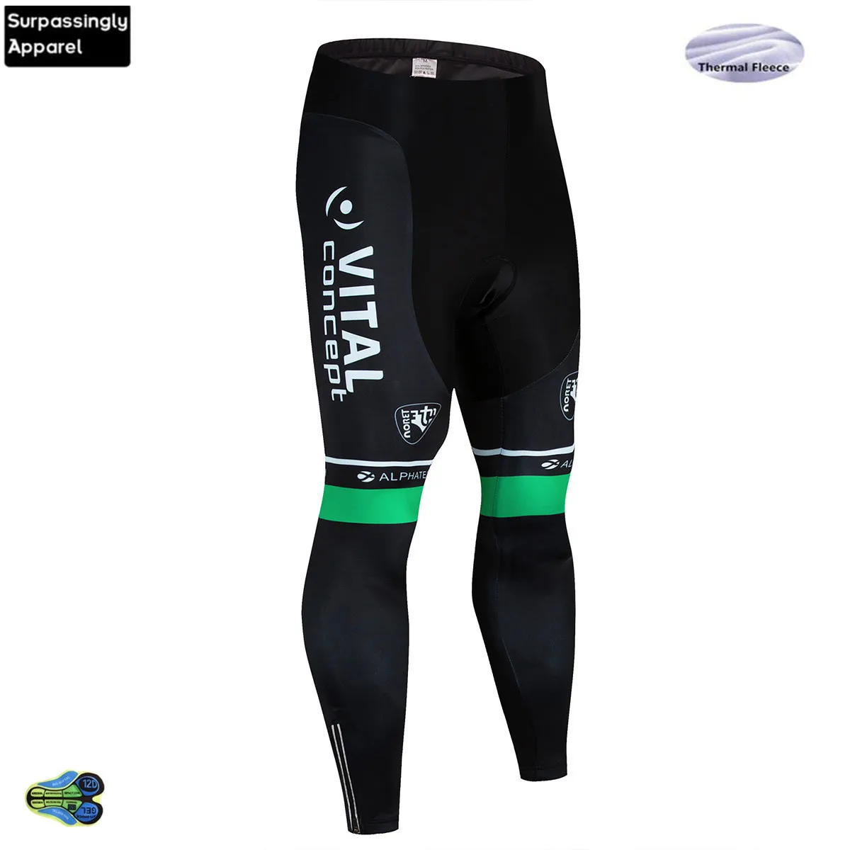 Зима VITAL Pro велосипедная майка 16D колодки велосипедные брюки набор Мужские Ropa Ciclismo термальная флисовая велосипедная Одежда Майо кулот