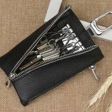 Минималистичная сумка на молнии для женщин и женщин, держатель для ключей, мини кошелек для монет, многофункциональный милый маленький кошелек, корейская мода