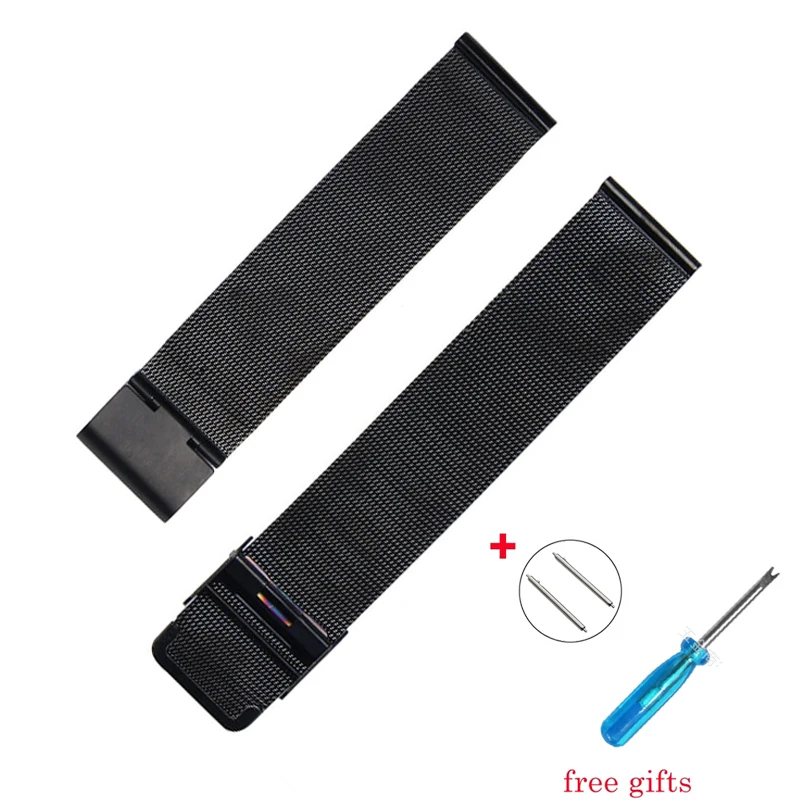 Premium Stainless Steel Milanese Mesh Watch Band Collection