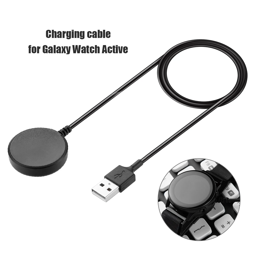 Зарядная док станция для Samsung Galaxy Watch активное зарядное устройство кабель зарядки
