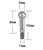 Duty Rust Resistant Damaged Nut Splitter Remover Rusty Nut Splitter Spanner Remove Cutter Tool Steel Wrench Hex Tool