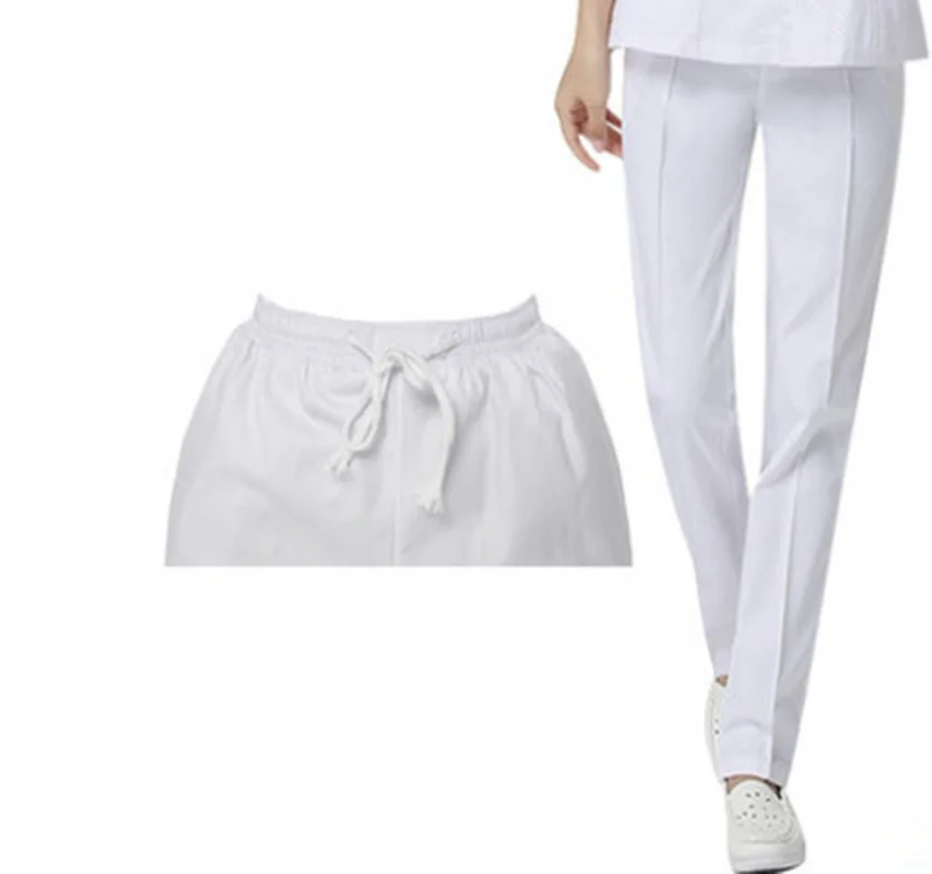 Thin and thick Summer nurse pants Winter nurse trousers Elastic waistband Nurse clothes large size doctor pants